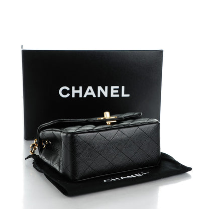 Chanel Caviar Quilted Mini Square Flap Black 4 of 8