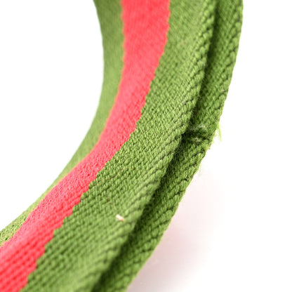 Gucci Monogram Jumbo GG Textured Dollar Calfskin Web Belt Bag Camel Ebony New Acero 13 of 13