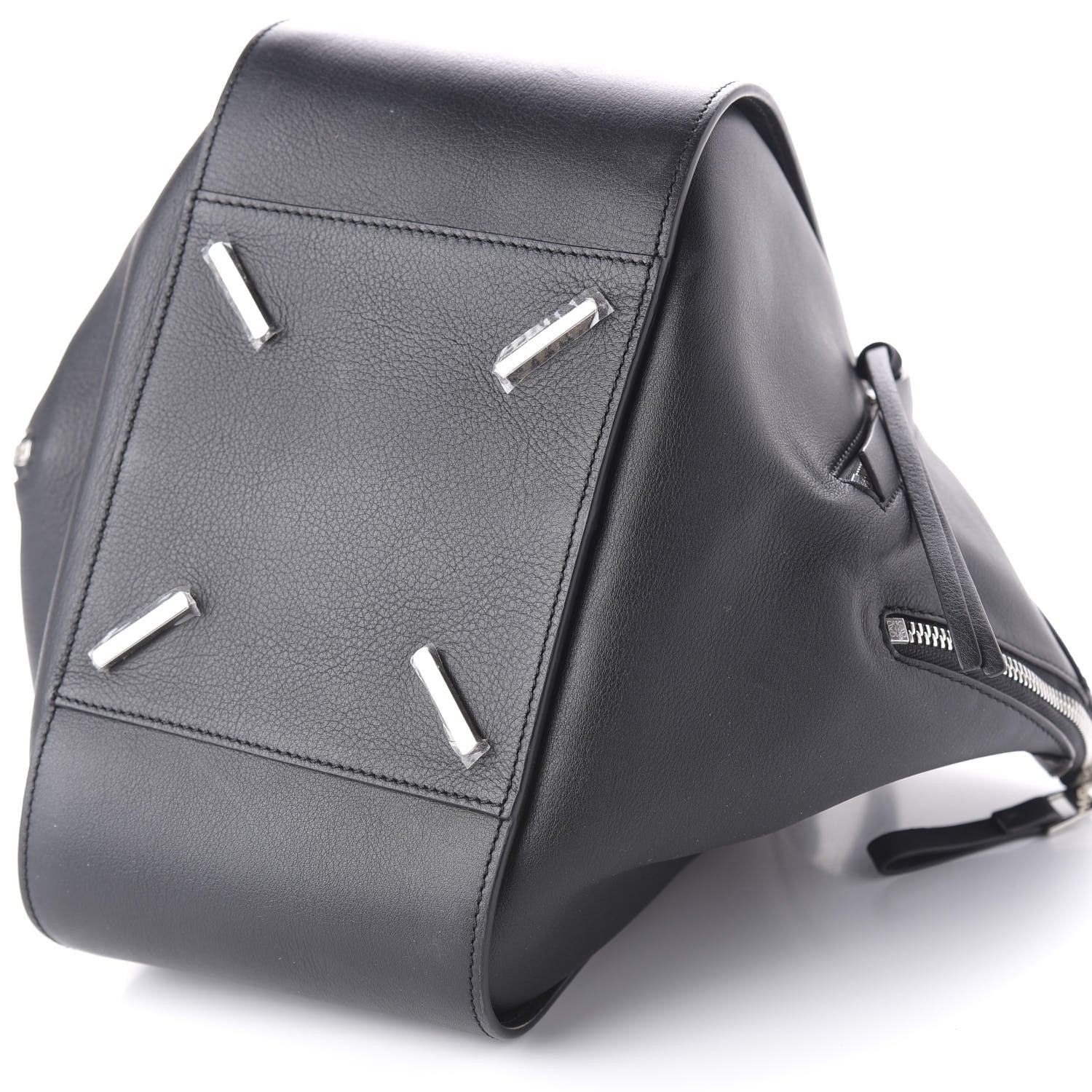 Loewe Calfskin Small Hammock Shoulder Bag Black 7 of 10