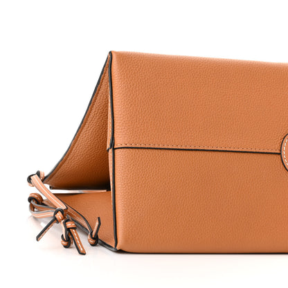 Loewe Grained Calfskin Small Cushion Tote Tan 8 of 9