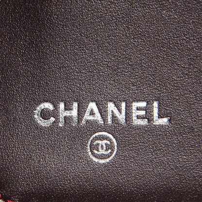 Chanel Caviar Quilted Yen Wallet Black 6 of 9