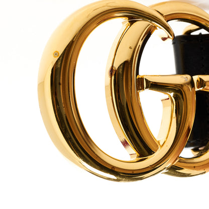 Gucci Plutone Calfskin Double G 40mm Belt 110 44 Black 6 of 7