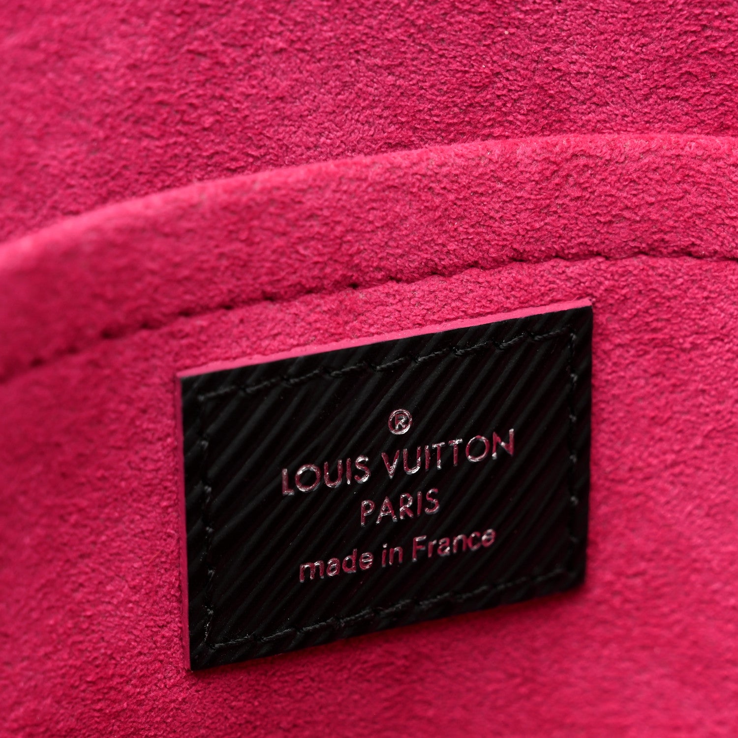 Louis Vuitton Epi Saint Cloud NM Black Hot Pink 6 of 8
