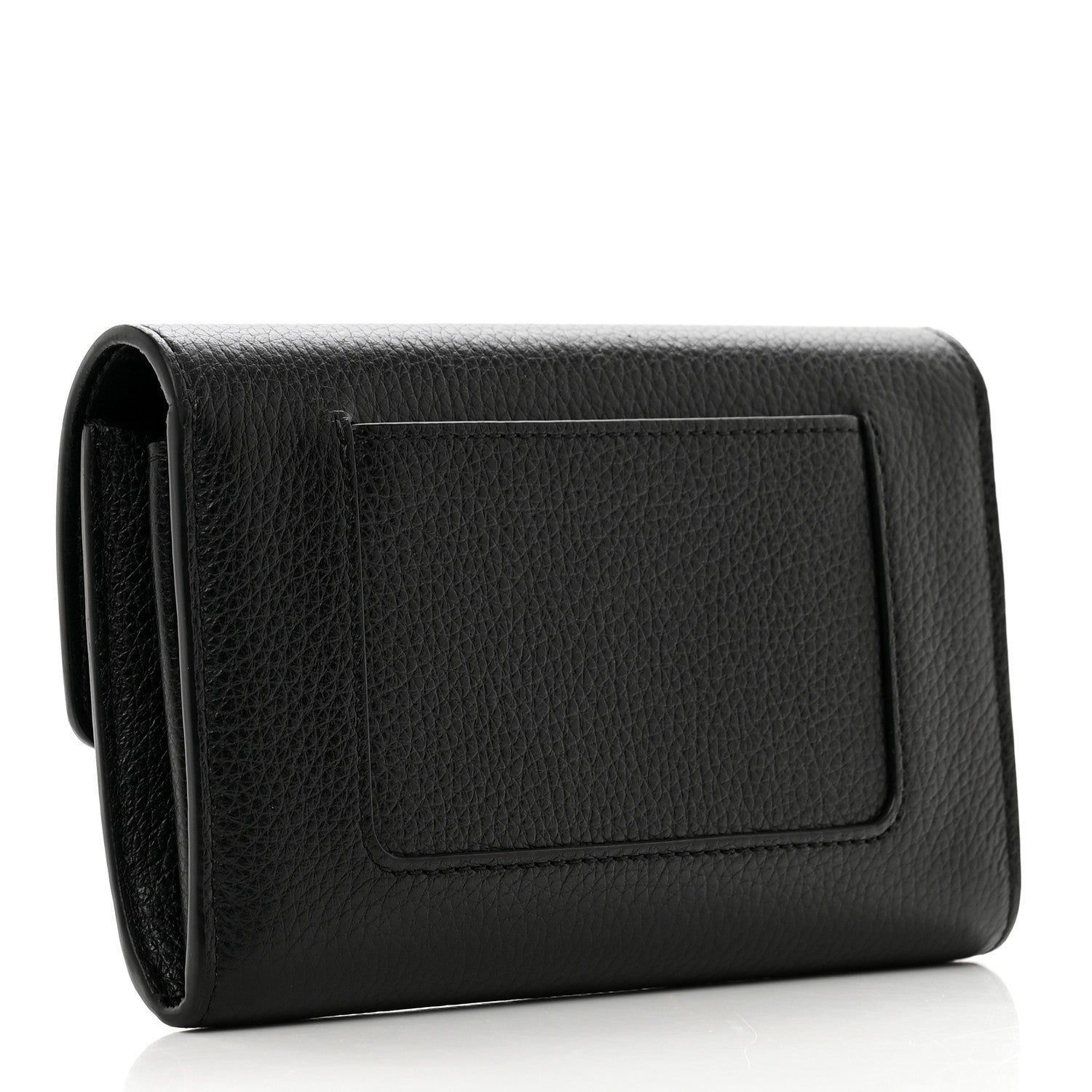 Mulberry Small Classic Grain Medium Darley Wallet Black 3 of 6
