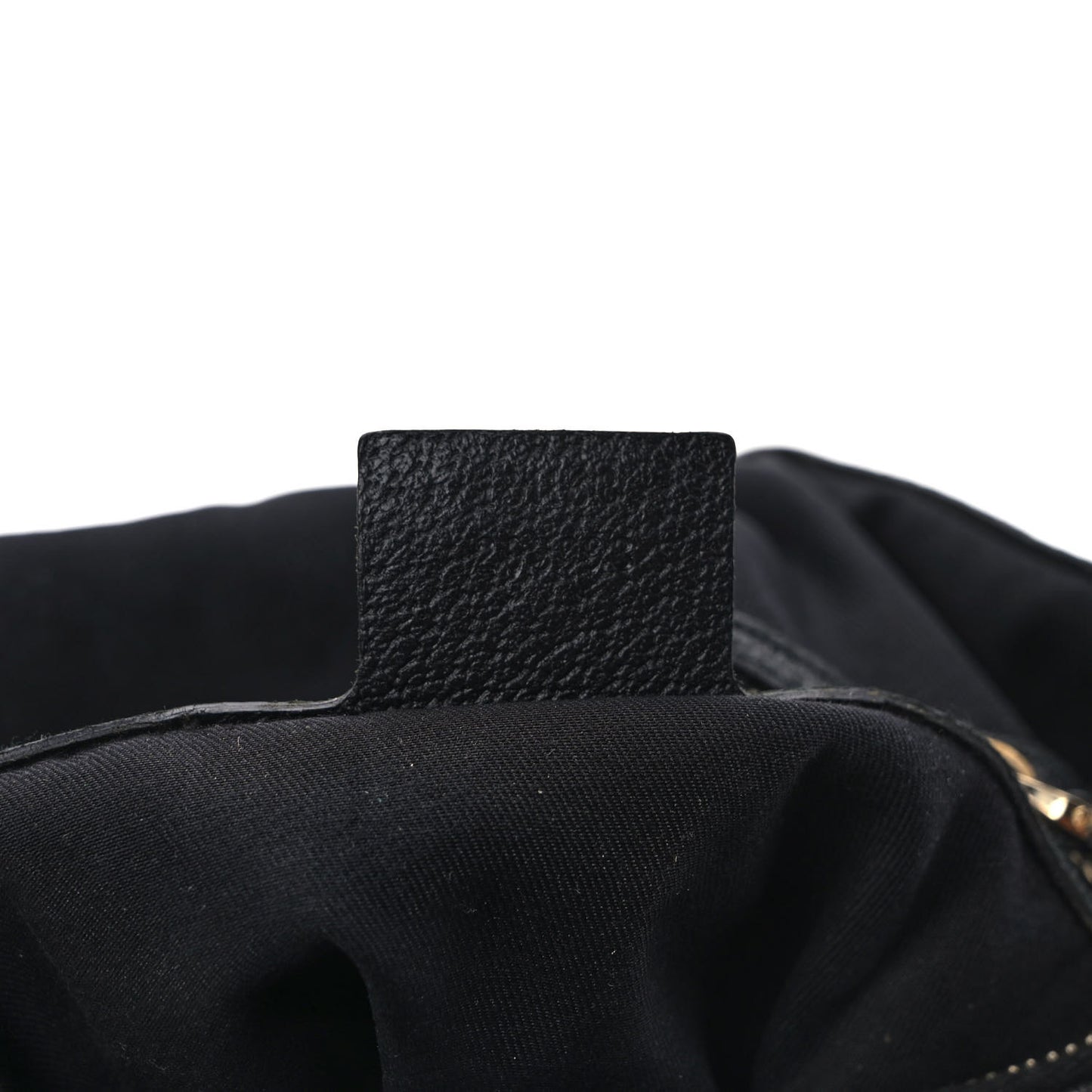 Monogram Web Bamboo Ring Hobo Black
