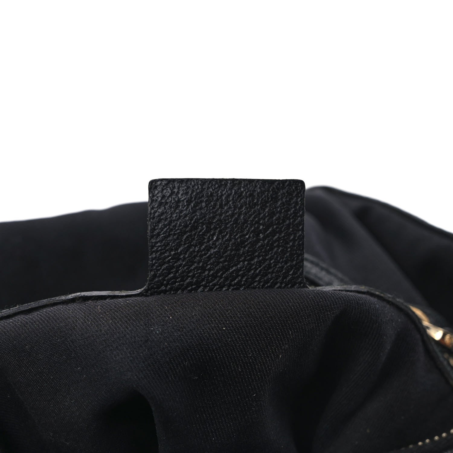Gucci Monogram Web Bamboo Ring Hobo Black 7 of 11