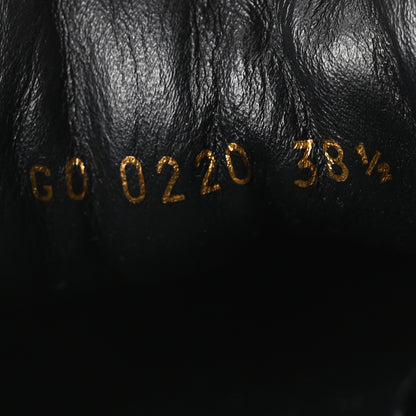Louis Vuitton Suede Monogram Run Away Sneakers 38.5 Black 9 of 9