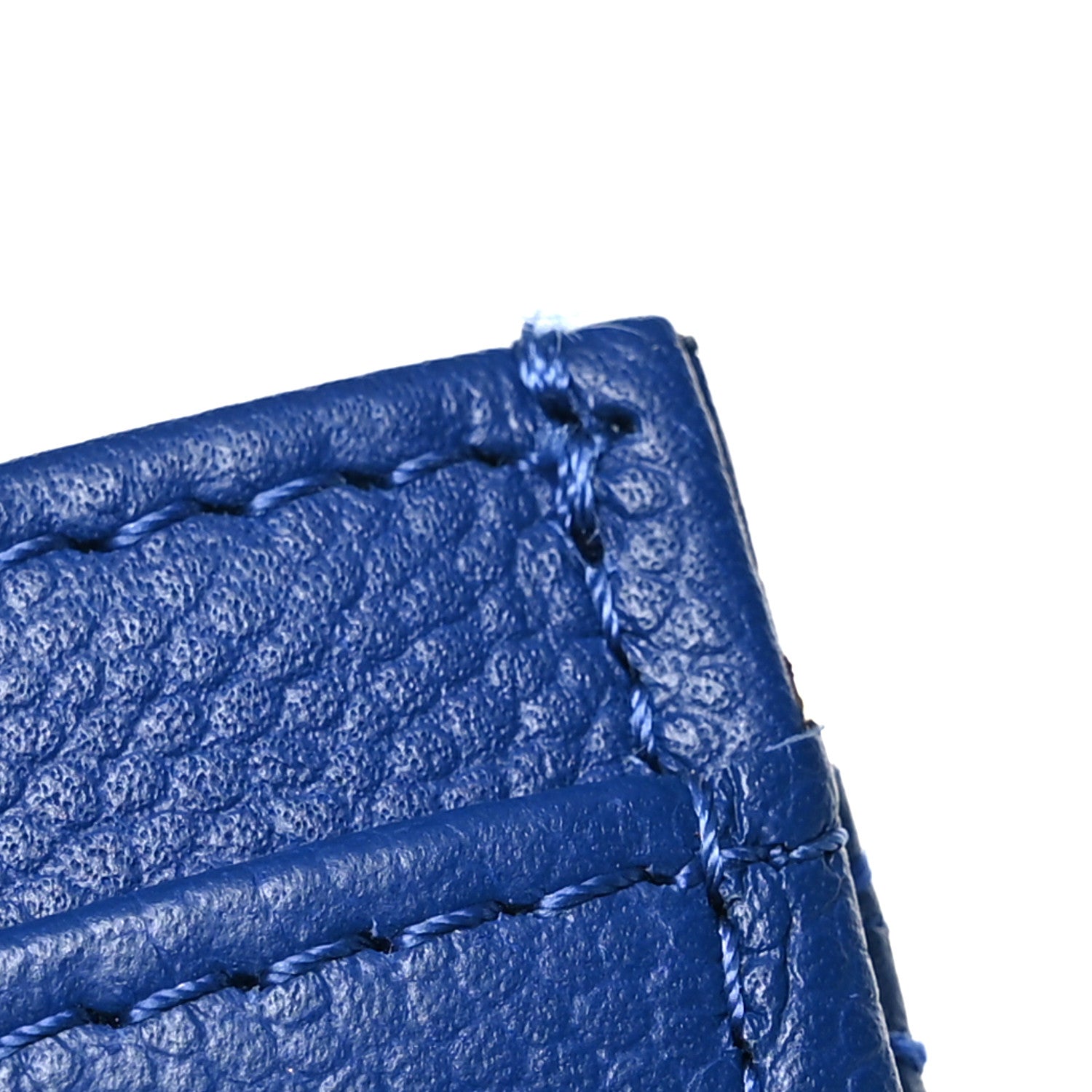 Chanel Caviar Camellia Quilted Card Holder Blue 12 of 12