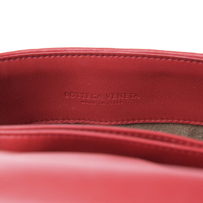 Bottega Veneta Nappa Intrecciato Baby Olimpia Shoulder Bag China Red 6 of 8