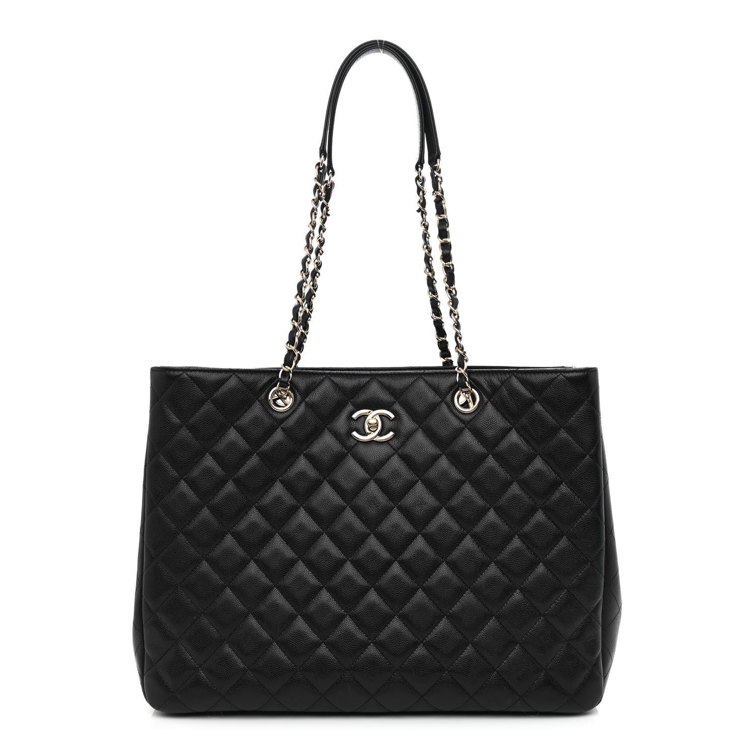 Chanel Caviar Quilted Large Shopping Tote Black 1 of 21