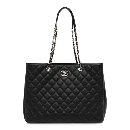 Chanel Caviar Quilted Large Shopping Tote Black 1 of 21