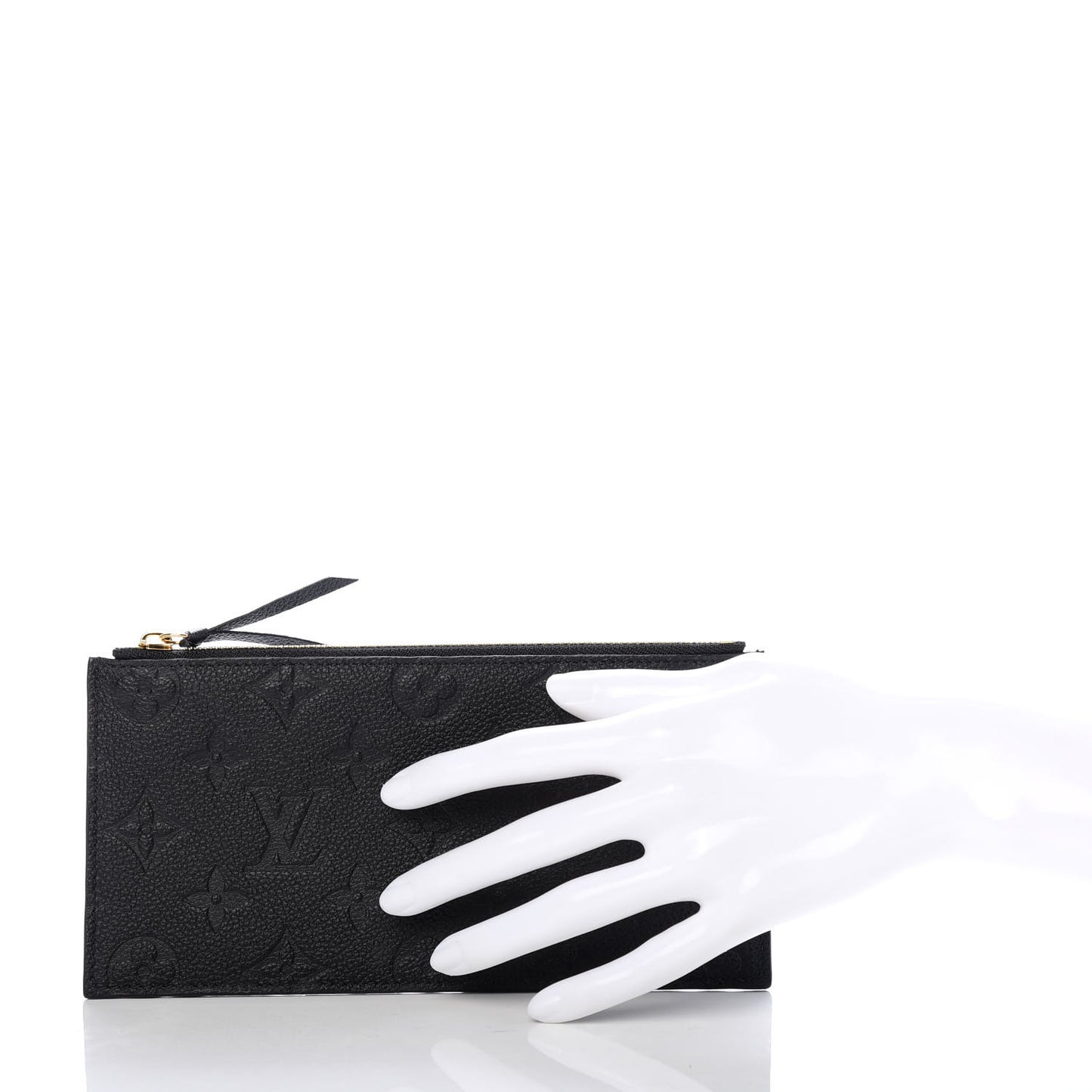 Empreinte Felicie Chain Wallet Zippered Insert Black