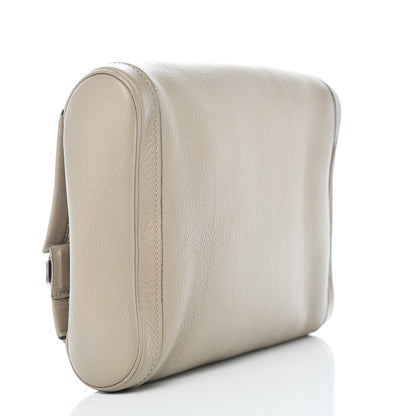 Hermes Taurillon Clemence Equi Clutch Gris Tourterelle 3 of 10