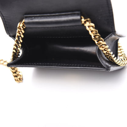 Saint Laurent Calfskin Monogram Mini Candy Crossbody Black 4 of 9
