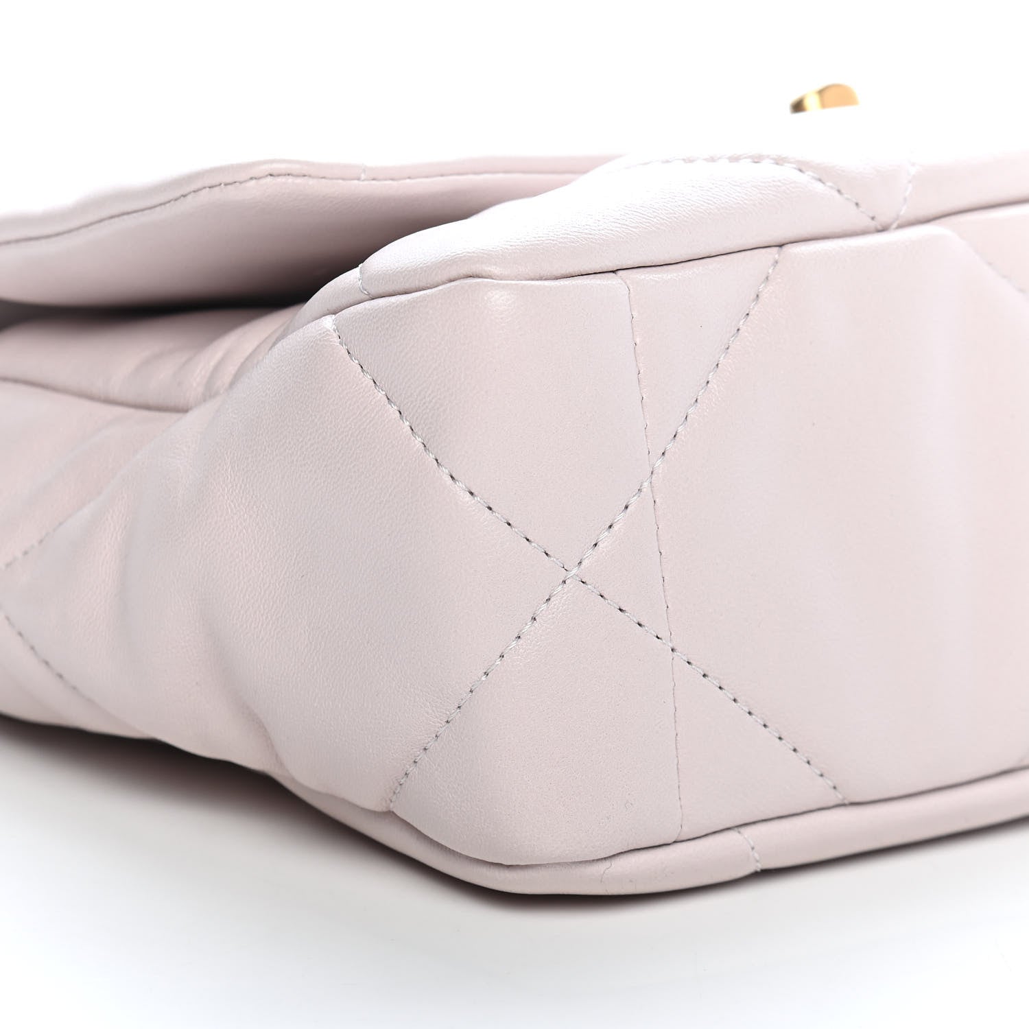 Chanel Lambskin Quilted Medium Chanel 19 Flap Light Purple 8 of 11