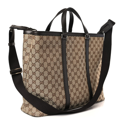 Gucci GG Monogram Large Joy Tote Bag Dark Brown 3 of 9