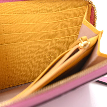 MCM Visetos Rabbit Zip Around Large Wallet Pink 8 of 11