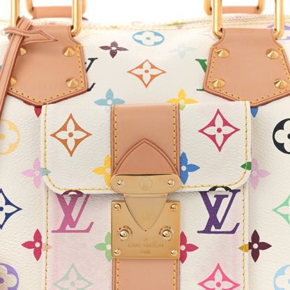 Louis Vuitton Monogram Multicolor Speedy 30 White 8 of 11