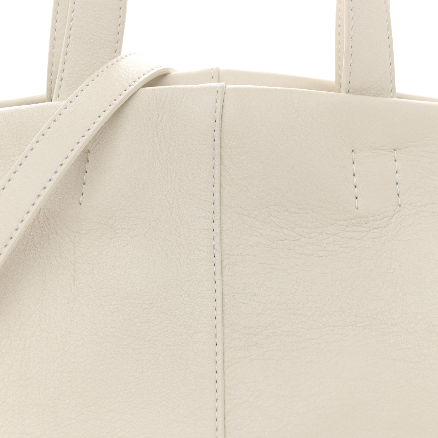 Mansur Gavriel Calfskin Mini Tulipano Bag Bianca 7 of 11