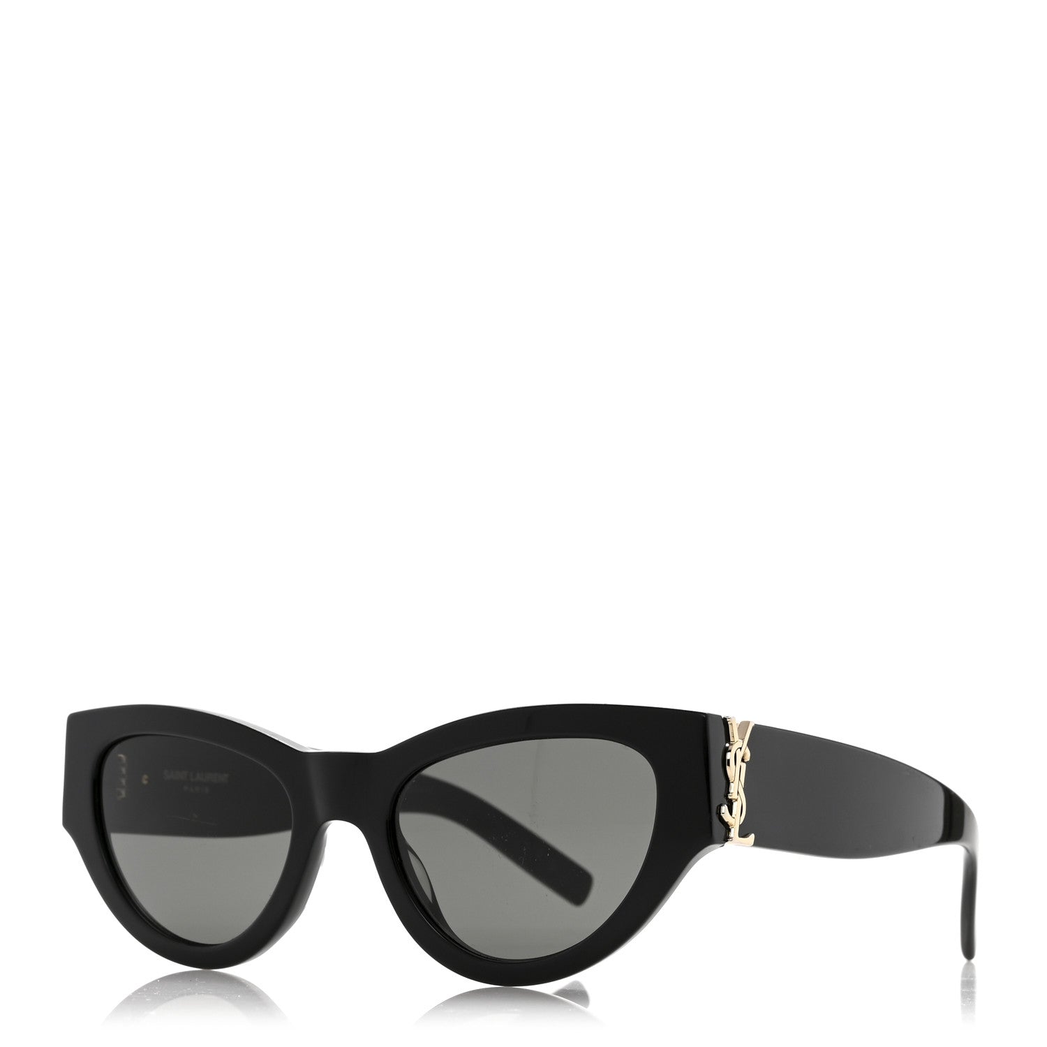 Saint Laurent Acetate Sunglasses SL M94 Black 1 of 9