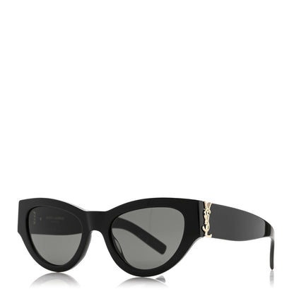 Saint Laurent Acetate Sunglasses SL M94 Black 1 of 9