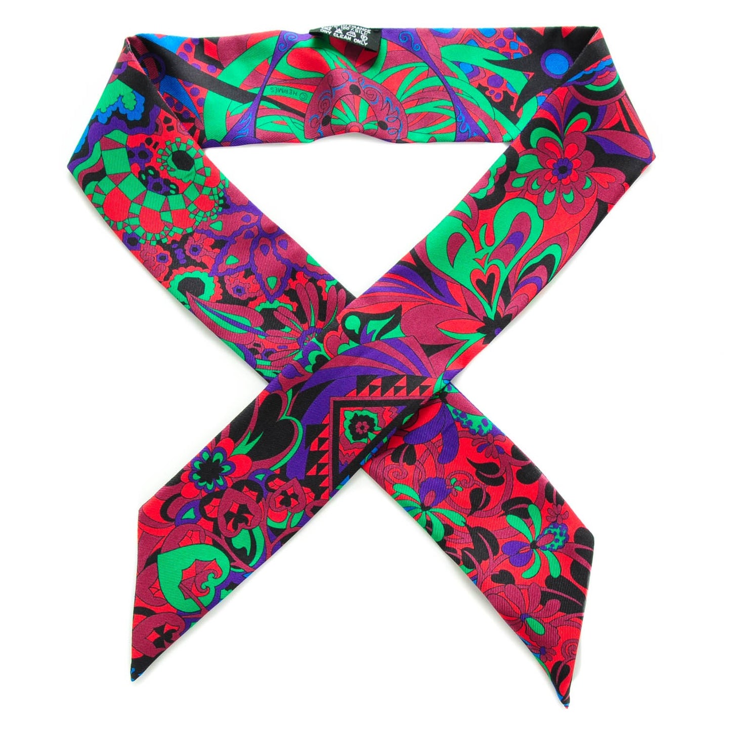 Silk L'Ivresse de l'Infini Twilly Rouge Violet Vert