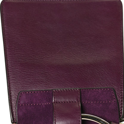 Chloe Suede Calfskin Mini Faye Bracelet Bag Nightfall Purple 12 of 13
