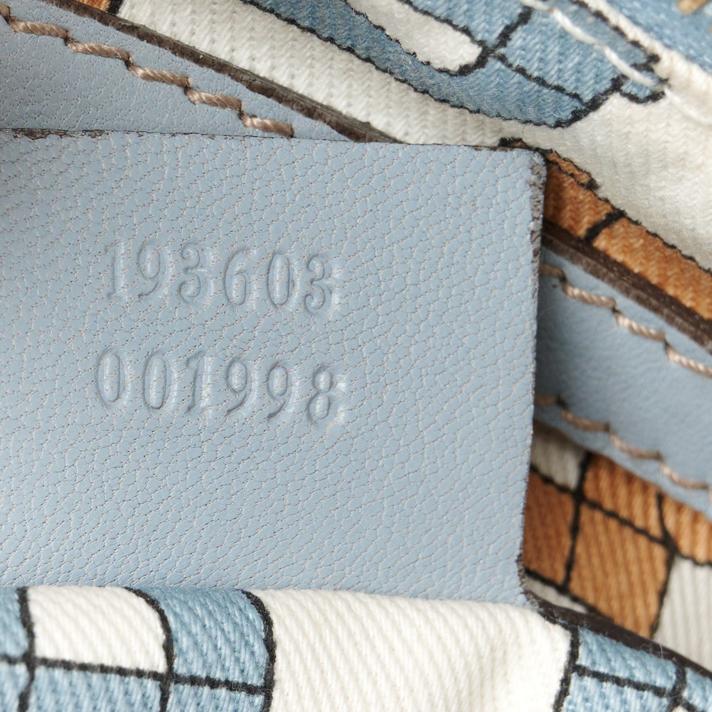 Guccissima Medium Joy Boston Light Blue