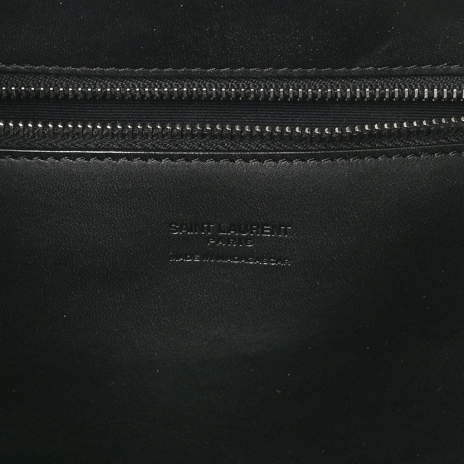 Saint Laurent Raffia Medium Panier Bag Black 6 of 9