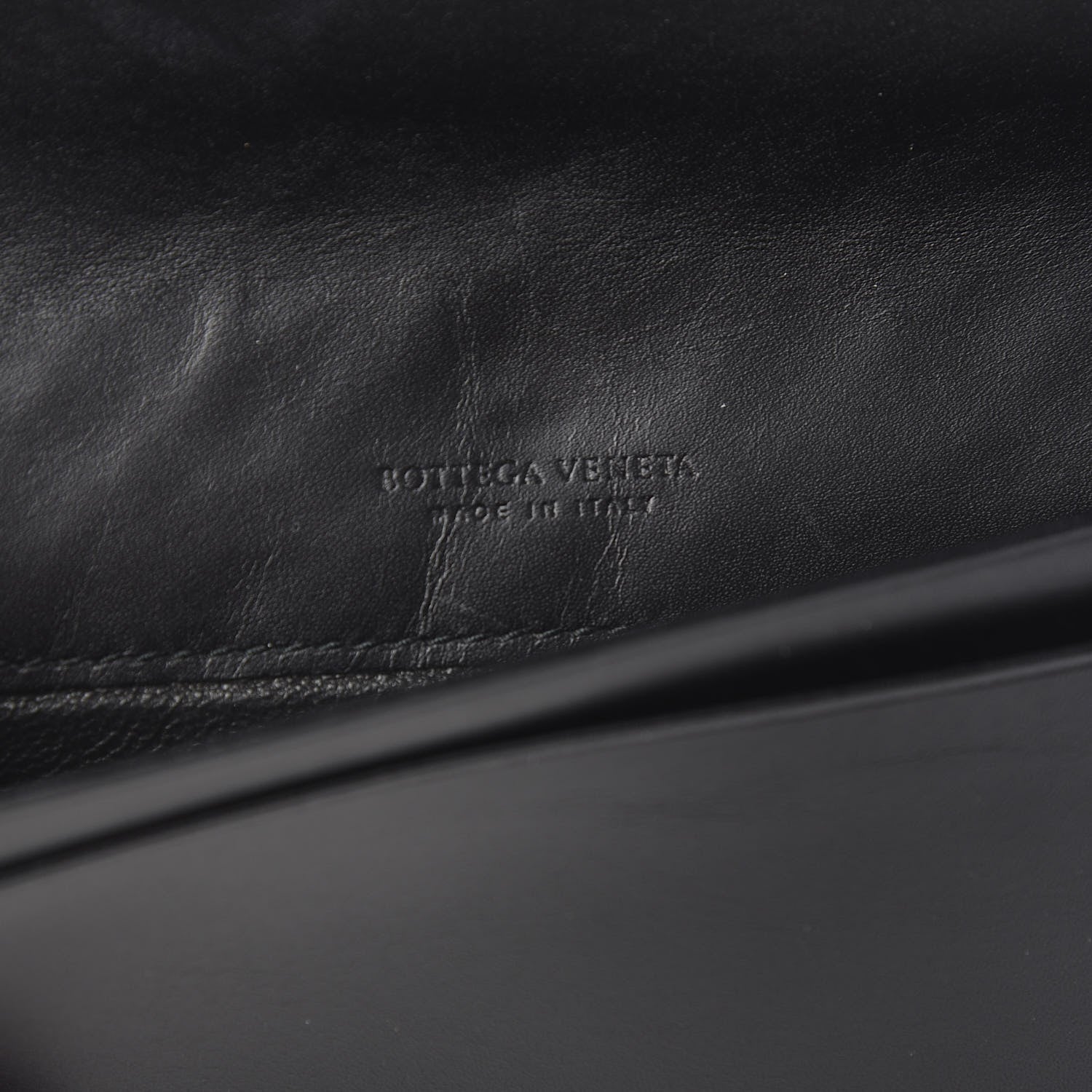 Bottega Veneta Nappa Intrecciato Flap Wallet Black 6 of 8