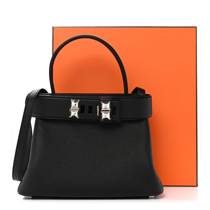 Hermes Togo Swift Medor Bag Black 12 of 12
