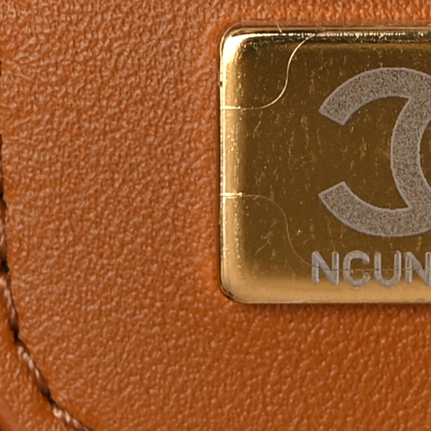 Suede Shearling Quilted Small Chanel 22 Brown White