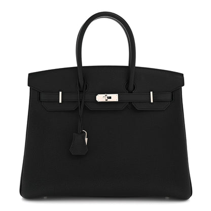 Hermes Togo Birkin 35 Black 1 of 12