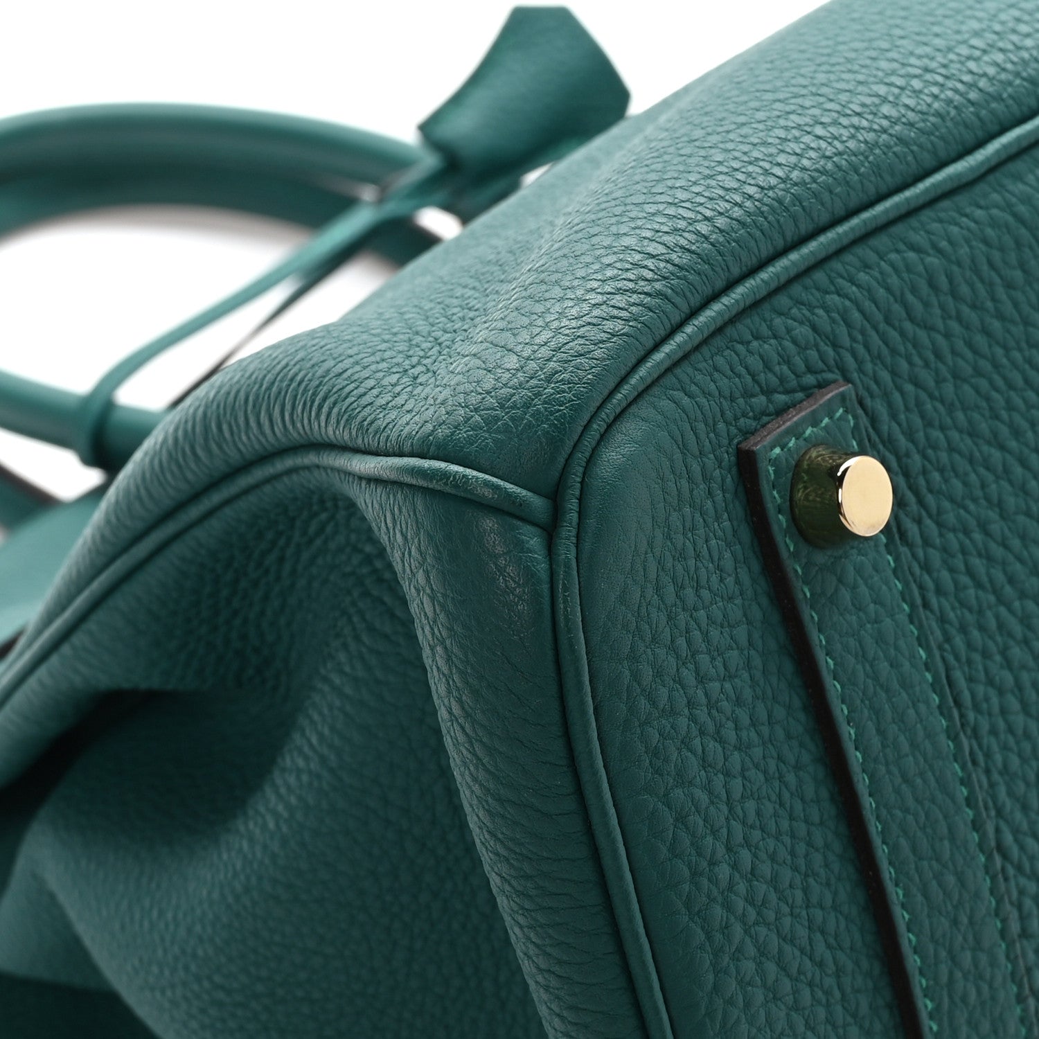 Hermes Togo BIRKIN 35 Malachite 9 of 16