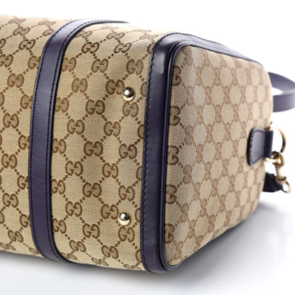 Gucci Monogram Medium Joy Boston Purple 6 of 13