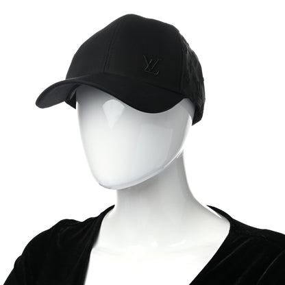 Louis Vuitton Monogram Mesh Cotton Cap M Black 2 of 10