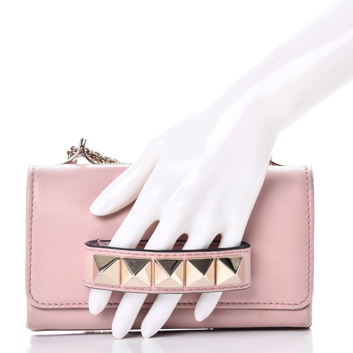 Valentino Garavani Nappa Mini Va Va Voom Shoulder Bag Light Pink 3 of 15