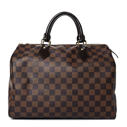 Louis Vuitton Damier Ebene Speedy 30 1 of 13