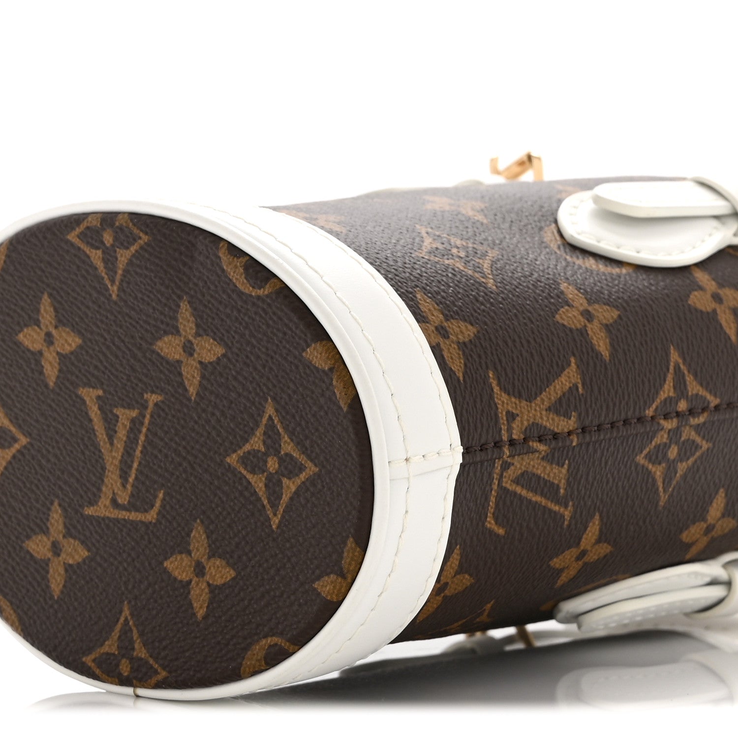 Louis Vuitton Monogram LV Match Nano Bucket Bag White 10 of 10