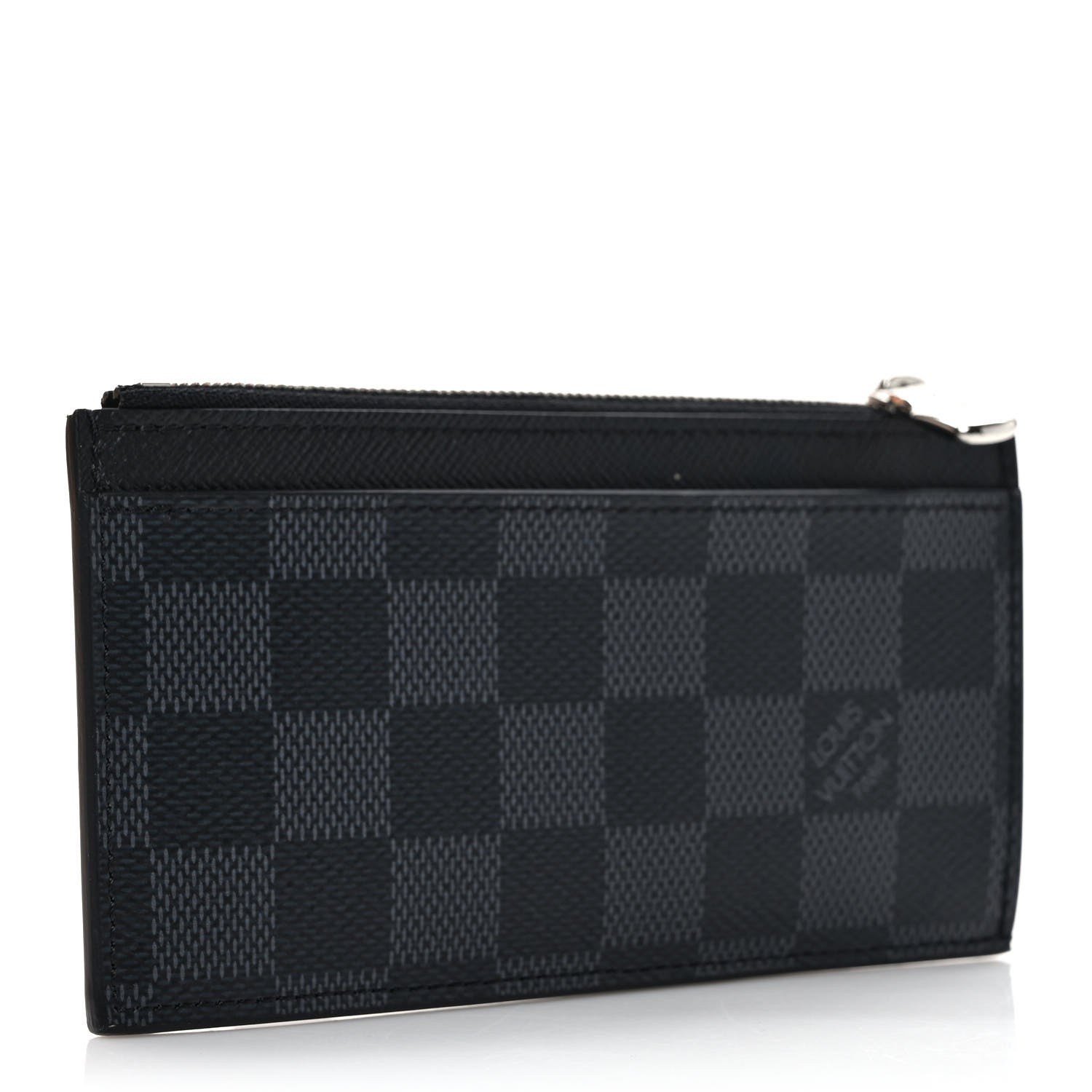 Louis Vuitton Damier Graphite Taiga Coin Card Holder 3 of 7