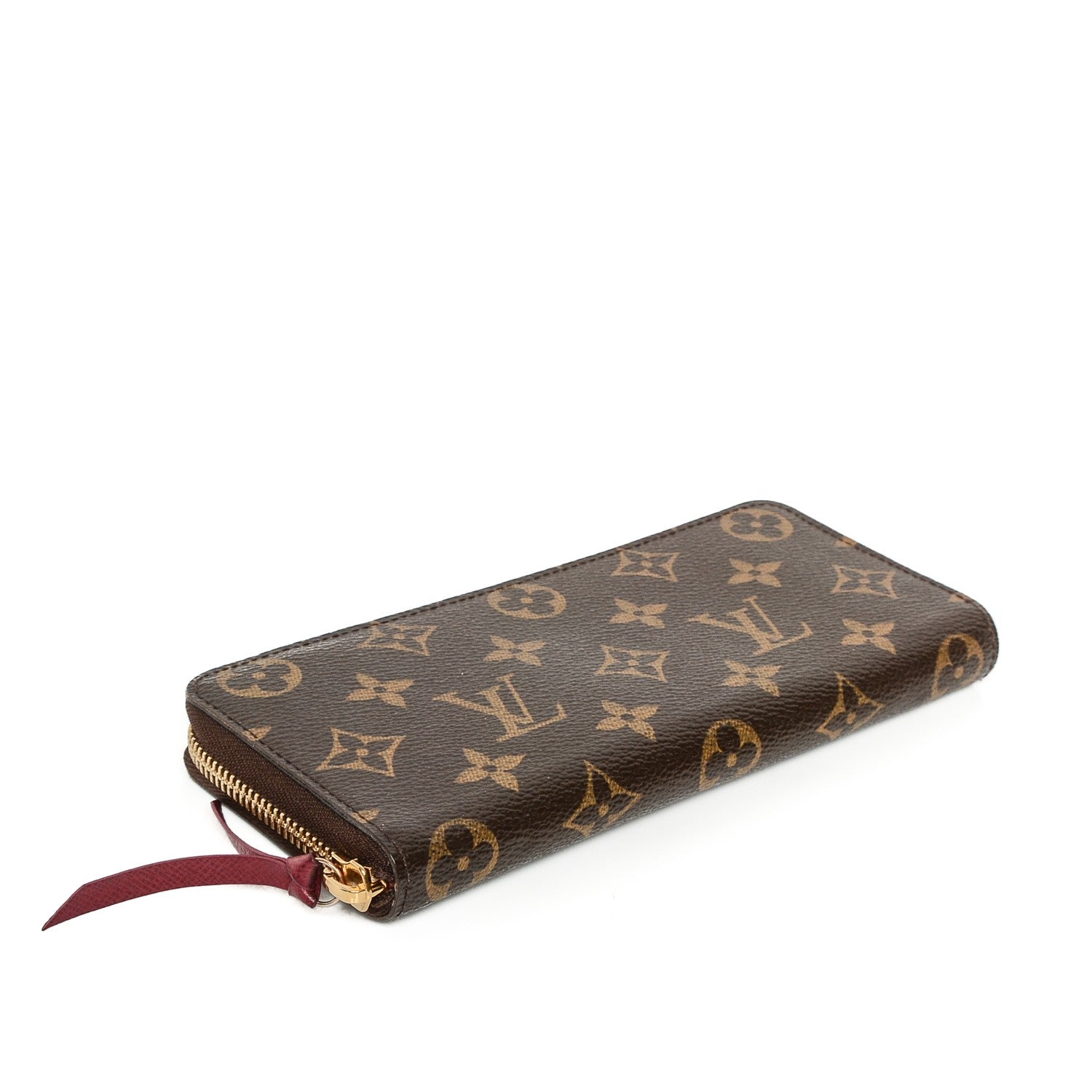 Louis Vuitton Monogram Clemence Wallet Fuchsia 4 of 6