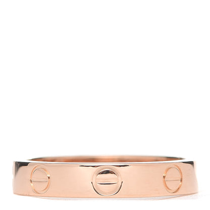Cartier 18K Pink Gold 3.5mm LOVE Wedding Band Ring 52 6 1 of 4