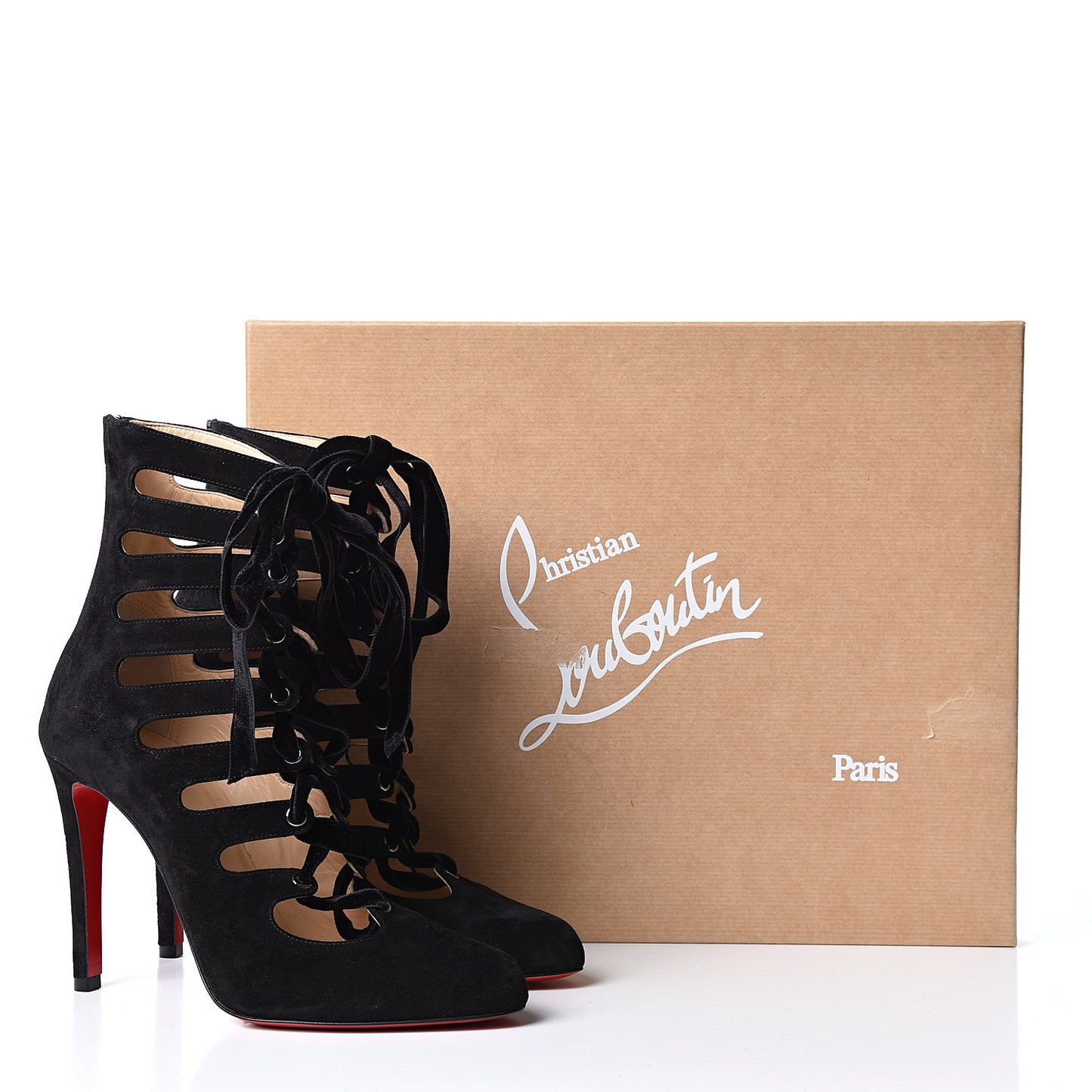 Veau Velours Spinetita 100 Ankle Boots 39.5 Black