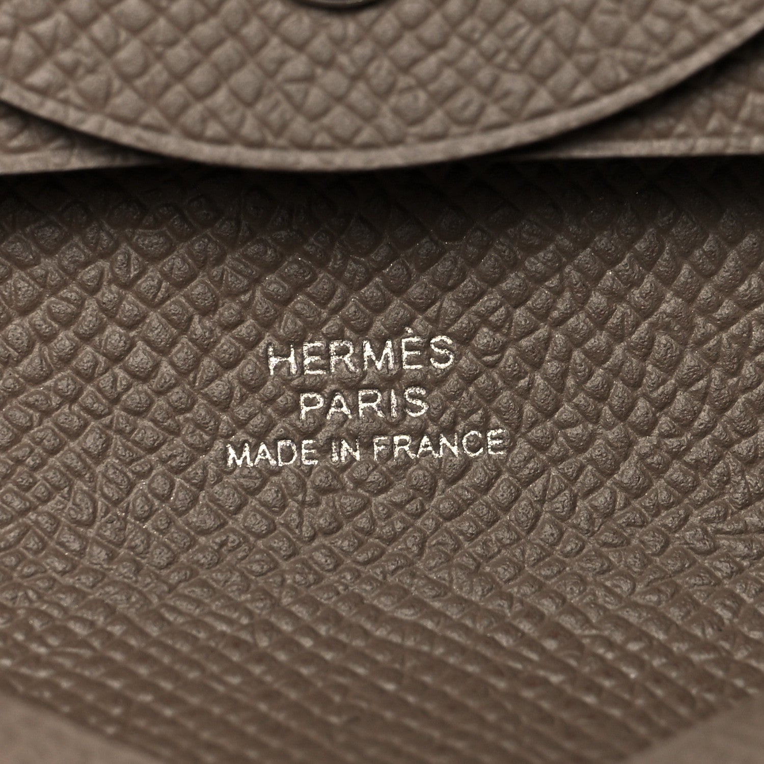 Hermes Epsom Bastia Coin Purse Etoupe 7 of 8