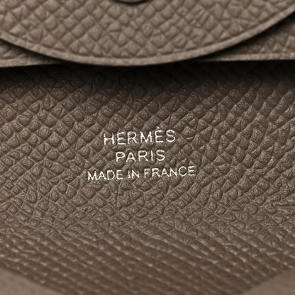 Hermes Epsom Bastia Coin Purse Etoupe 7 of 8