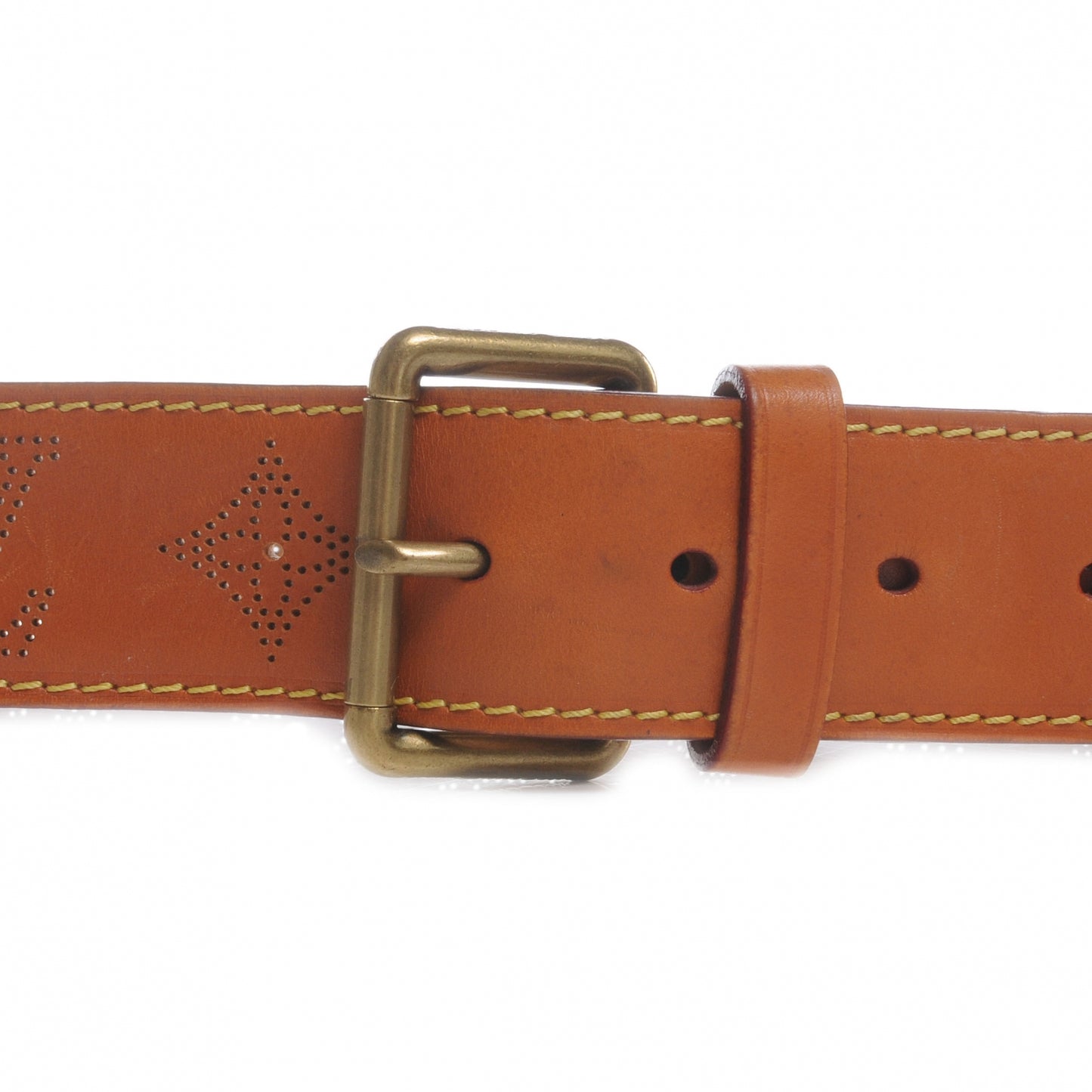 Nomade Perforation Belt 100 40 Caramel