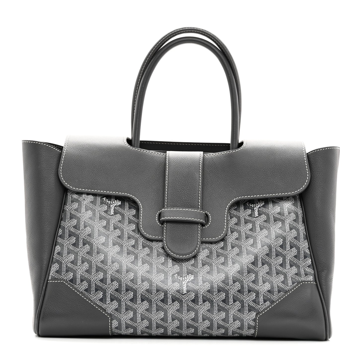 Goyardine Saigon Tote Grey