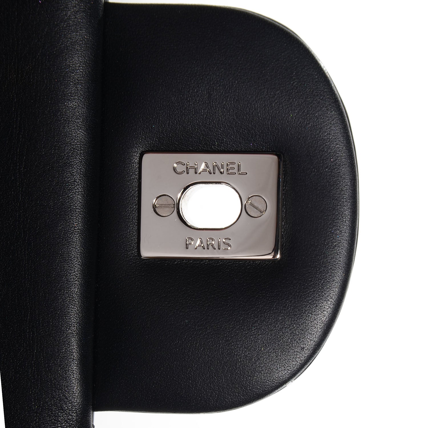 Chanel Patent Quilted Jumbo Double Flap Black 6 of 9