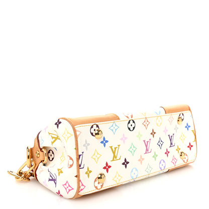 Louis Vuitton Monogram Multicolor Beverly MM White 4 of 12