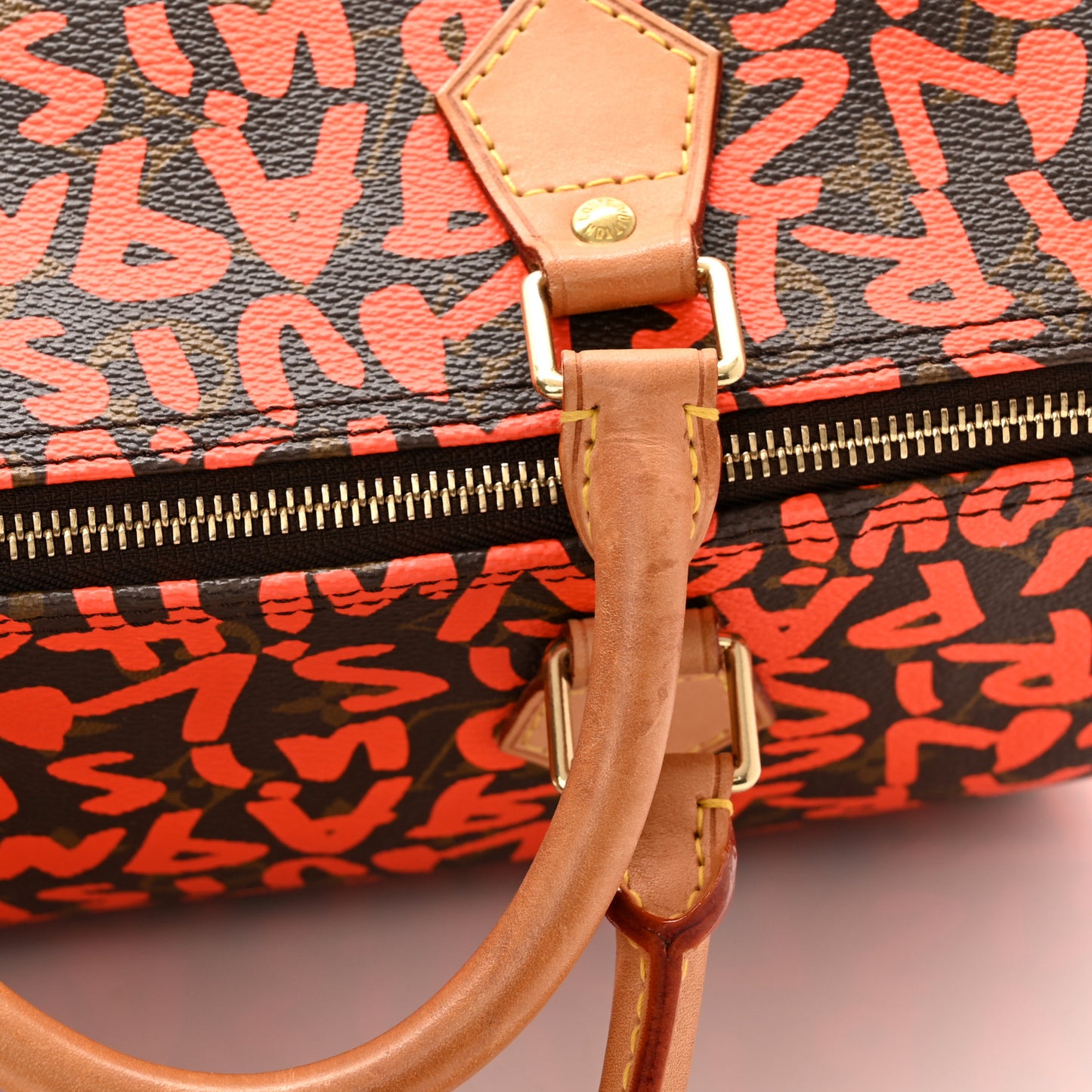 Monogram Graffiti Speedy 30 Orange